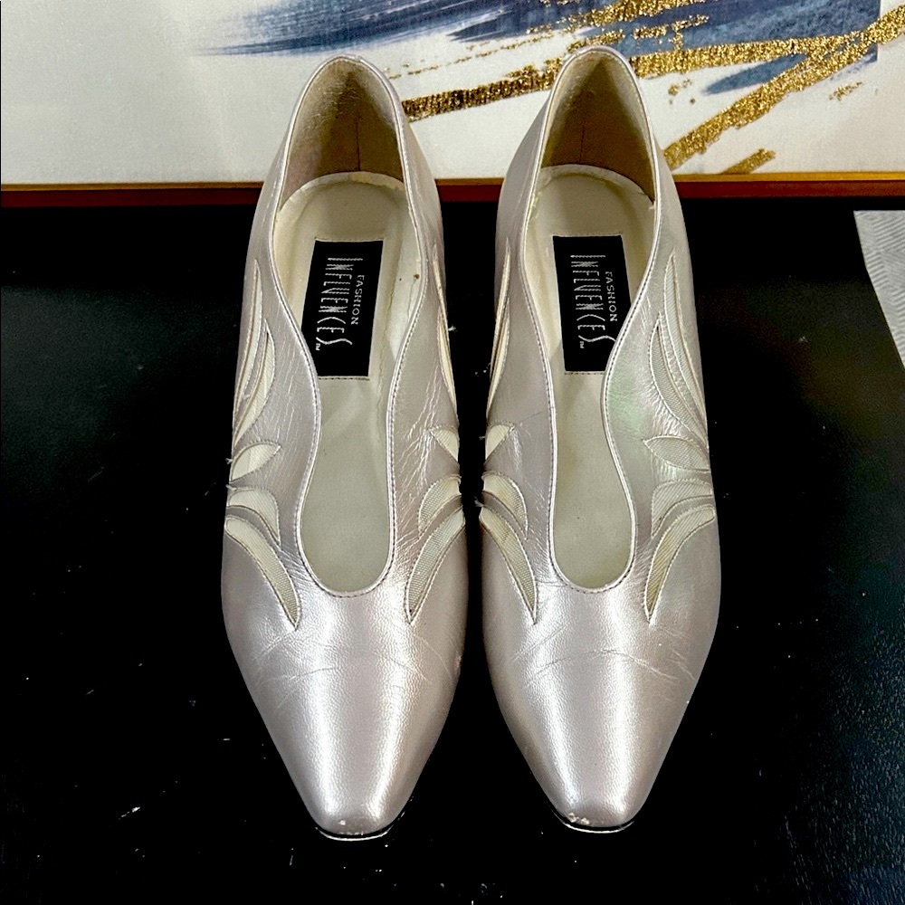 Chic Silver Heels by